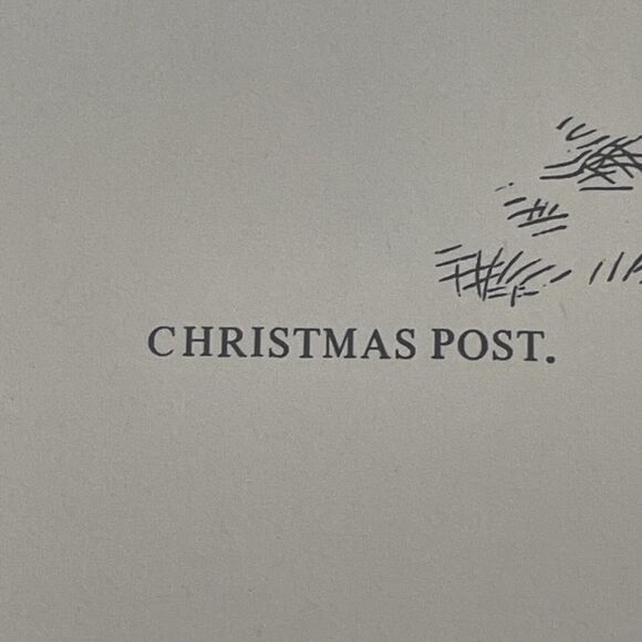 Christmas Post Thomas Nast Woodblock Engraved Print 1879 Harper's Weekly Rare - Picture 16 of 16